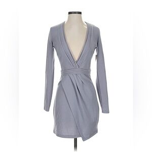 Tobi Charcoal Long Sleeve Dress